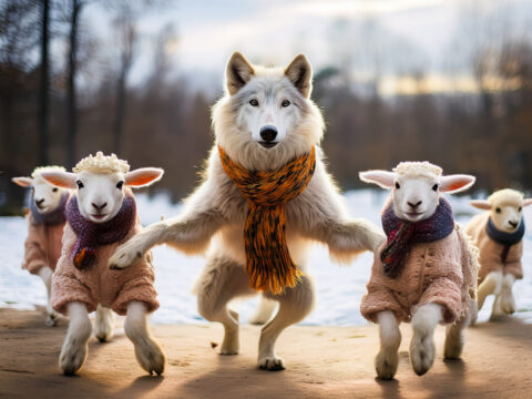 The Completely Mildly Entirely Mostly — Based on Isaiah 11:1-10, natural enemies coexist under the reign of Spirit-shaped harmony — Advent 2 Year A