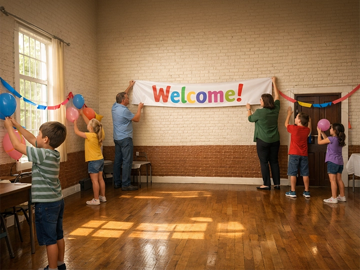 The Bible of Hall Decorations &mdash; Based on Matthew 4:1-11 &ndash; Scripture quoted by the tempter to justify risk and display &mdash; Lent 1 Year A